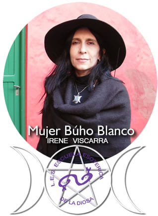 Irene Viscarra Mujer Búho Blanco, Creadora de El Tarot Profesional o Sendero de La Diosa®