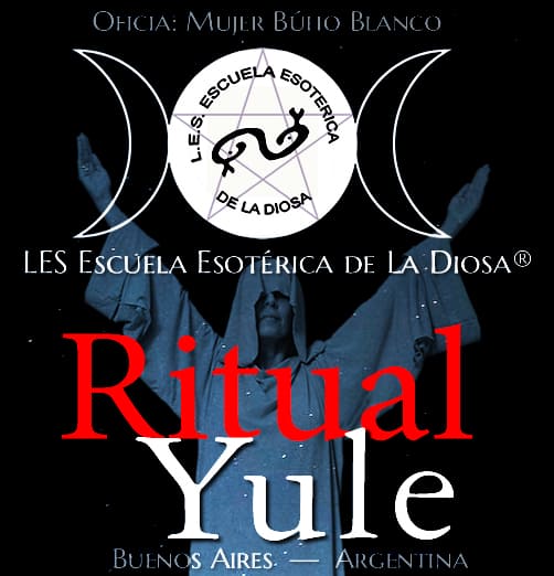 El Ritual de Yule Argentina 2025 es oficiado por Mujer Bho Blanco Irene Viscarra